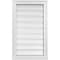 Ekena Millwork Vertical Surface Mount PVC Gable Vent: Functional, w/ 2"W x 2"P Brickmould Sill Frame, 18"W x 30"H GVPVE18X3003SF - alternate 1